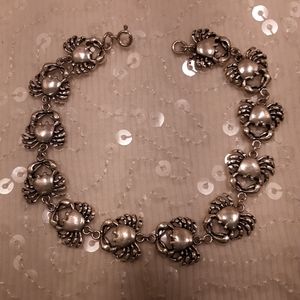 Vintage Crab Bracelet